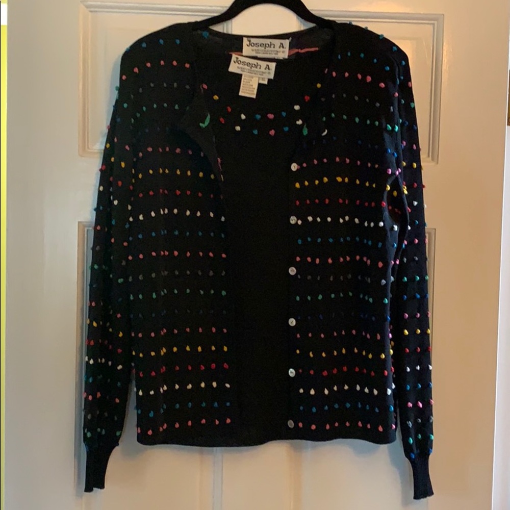 Joseph A Two piece sweater set size XL